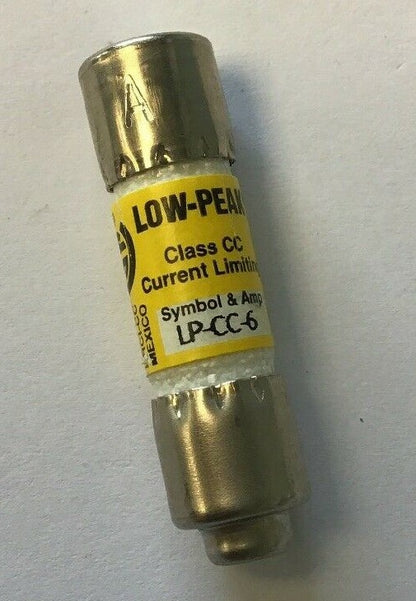 BUSMANN LOW PEAK LP-CC-6 TIME DELAY FUSE CLASS CC 600V***LOTOF2***