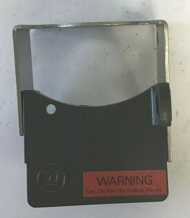 WESTINGHOUSE PB1PU PUSHBUTTON MAIN PUSHBUTTON PADLOCKABLE ATTACHMENT