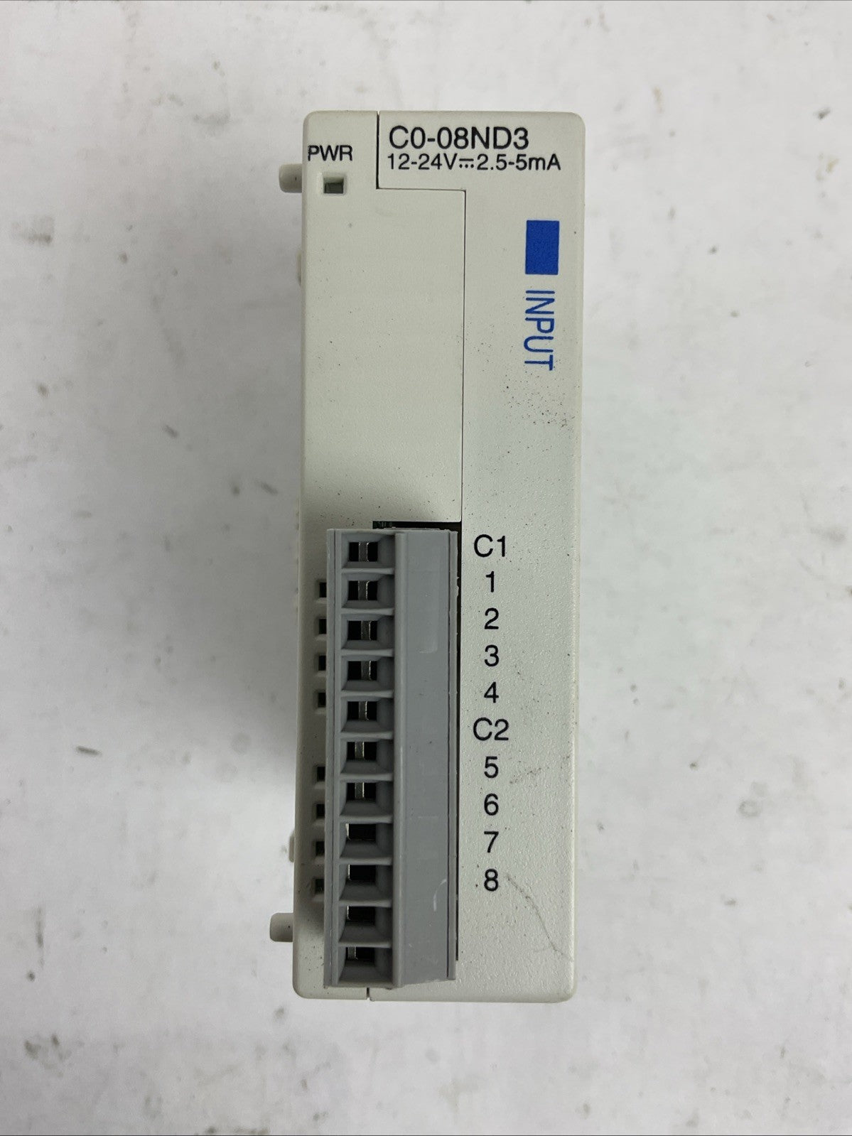 AUTOMATIONDIRECT C0-08ND3 INPUT MODULE 12-24VDC 0.5mA/pt