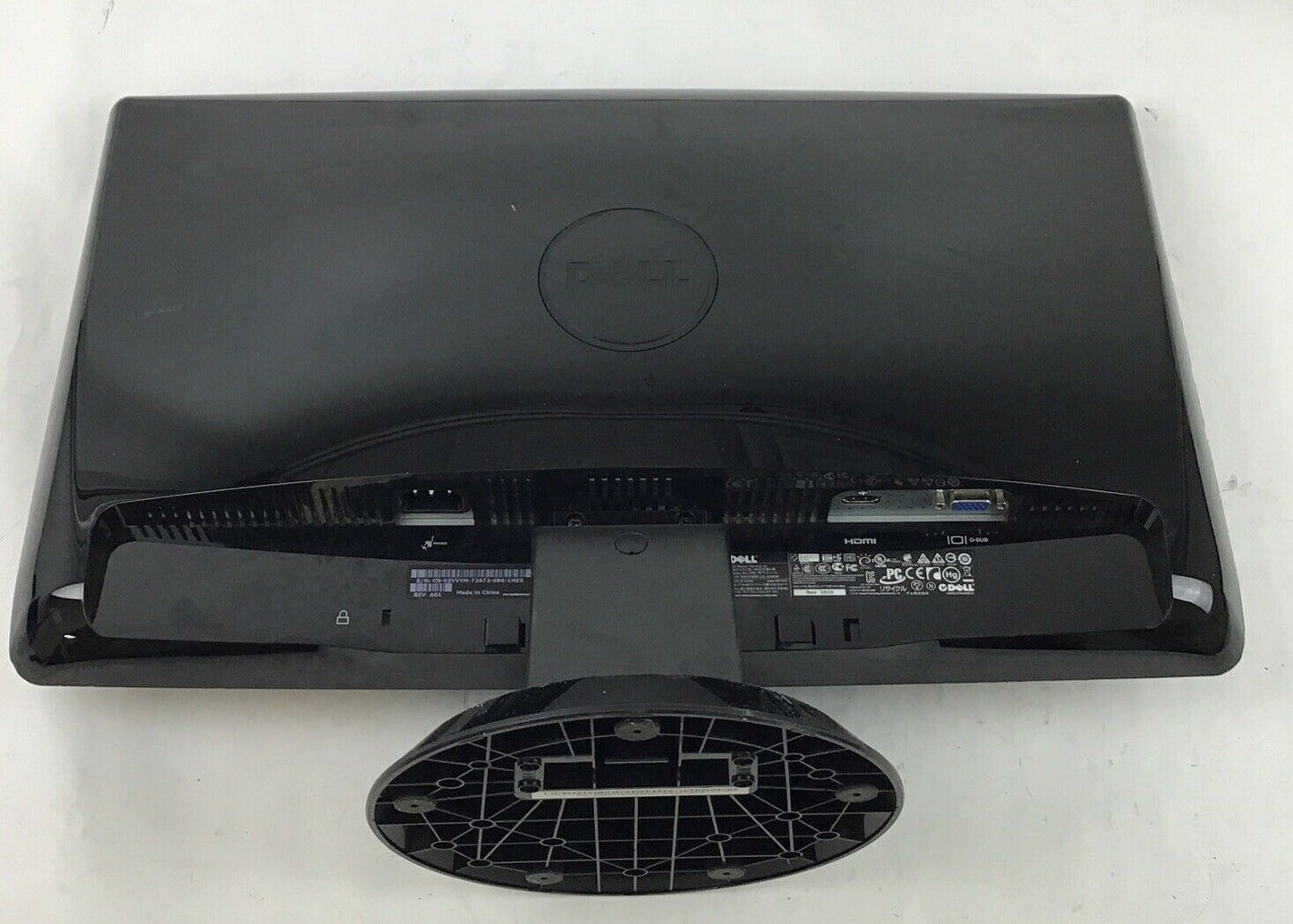 DELL ST2010F LCD MONITOR 20" 100-240VAC 50/60HZ 1.5A