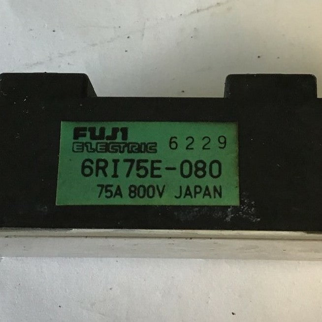 FUJI ELECTRIC 6RI75E-080 POWER MODULE 75A 800V