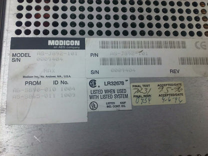 MODICON AEG AS-J892-101 REMOTE I/O PROCESSOR, AS-J8