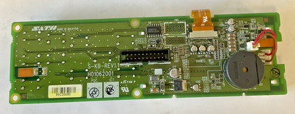 SATO R07452010 LCD DISPLAY PANEL S-KB-REV1.1 H01062001