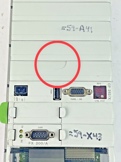 KEBA - KEMRO K2-200 - CP252/X - PART 68155 - PROCESSOR MODULE -KECONTROL C2 *SEE