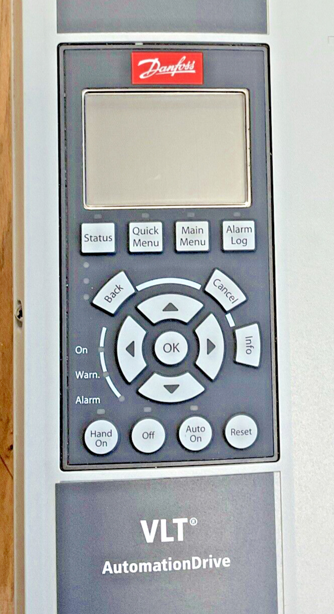 DANFOSS FC-302P1K5T5P55H2BGX3SXSXXXXAXBXCXXXXDX AUTOMATION DRIVE 1.5KW/2HP