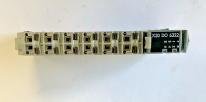 B&R X20 D0 6322 DIGITAL OUTPUT PLC REV.IO / X20 BM 11 REV. G0 BASE
