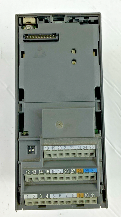 SIEMENS 6SE6440-2UD13-7AA1 FREQUENCY INVERTER MICRMASTER VER. G01/2.20