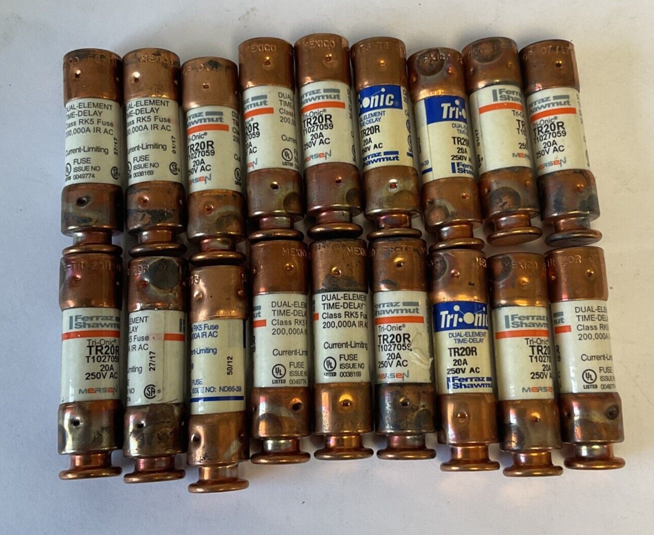 FERRAZ SHAWMUT TR20R 20A 250VAC  RK5****LOTOF18****