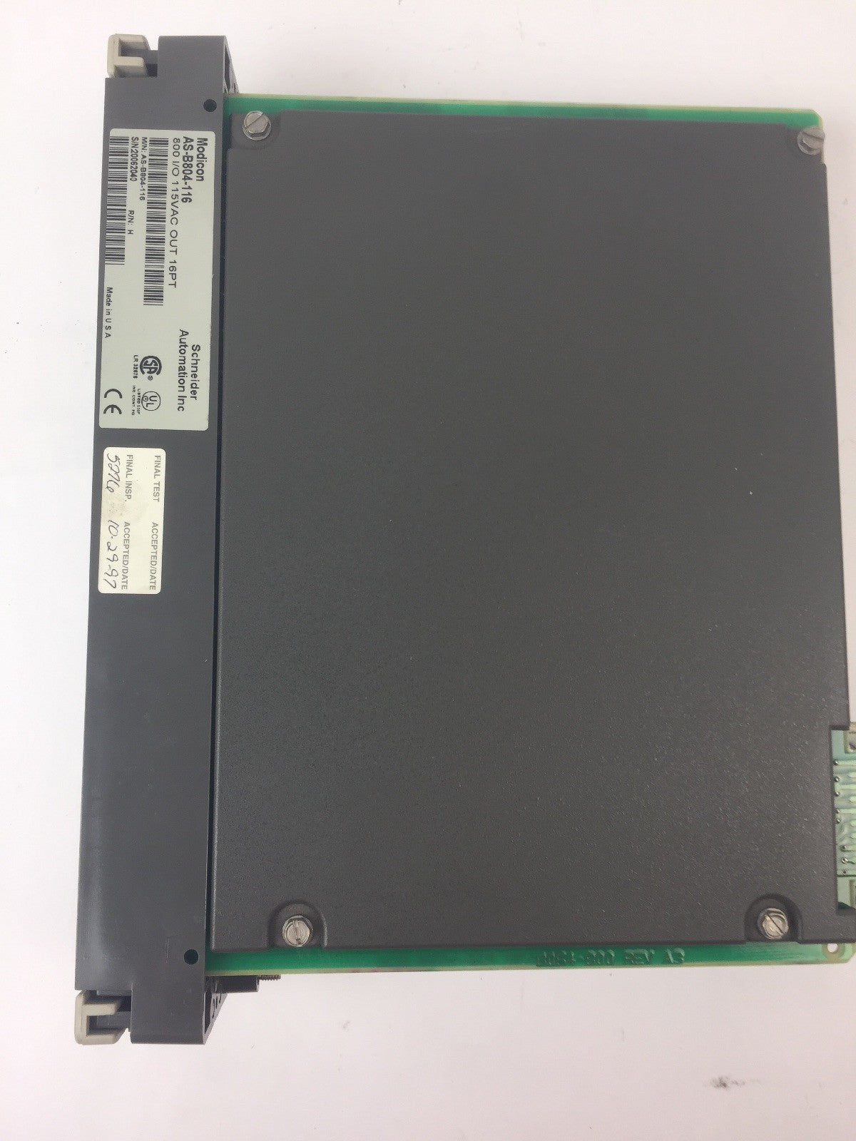 AEG MODION SCHNEIDER AS-B804-116 OUTPUT MODULE 115VAC