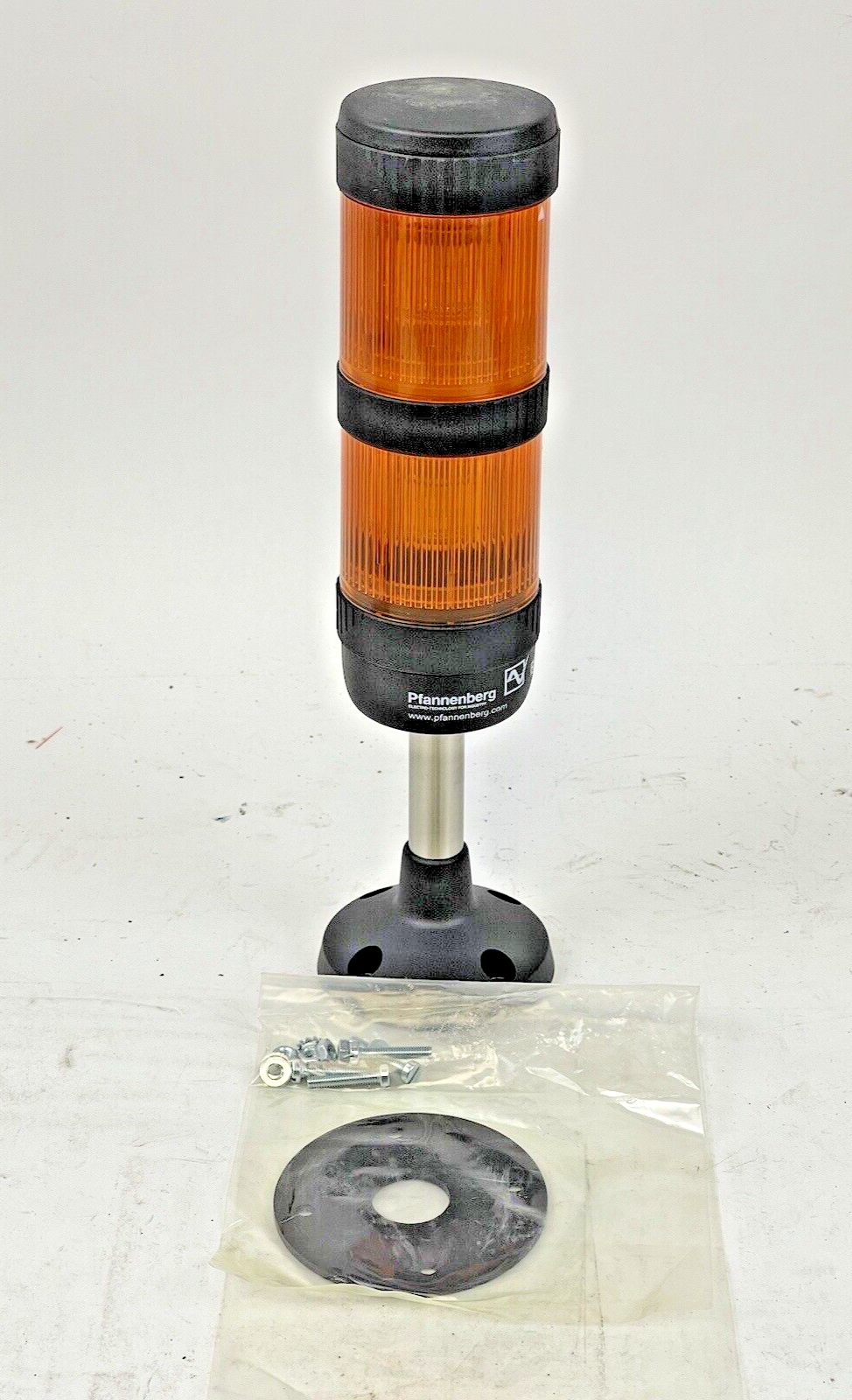 PFANNENBERG - 22118200003 - AMBER STACKLIGHT - BR50-2 024D S100 10 L4B4 - BR50
