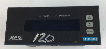 UTICOR PROGRAMMABLE MESSAGE DISPLAY 180-22A1N008E0 REV B 115/230V .1/.05AMP