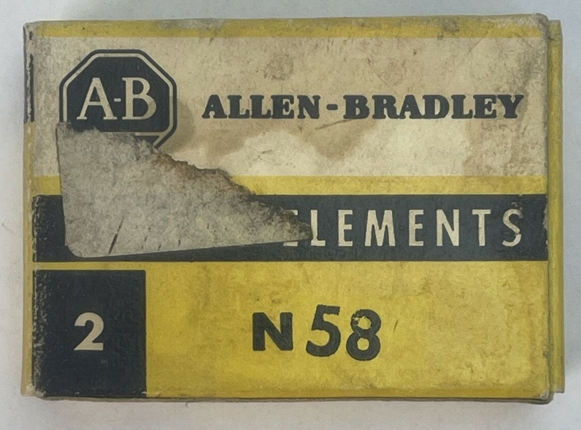 ALLEN BRADLEY N58 HEATER ELEMENT (BOX OF 2)
