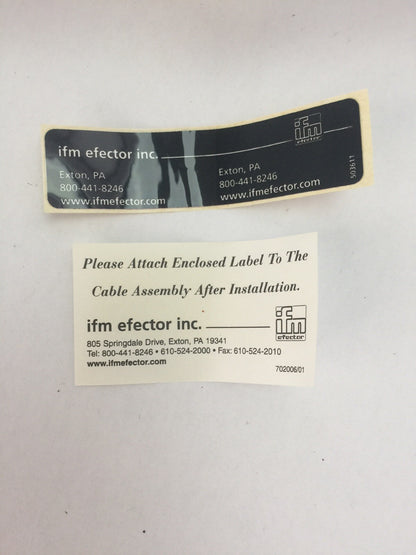 IFM EFECTOR 200 OG5056 0GTLFPKG/V4A/US PHOTO ELECTRIC SENSOR