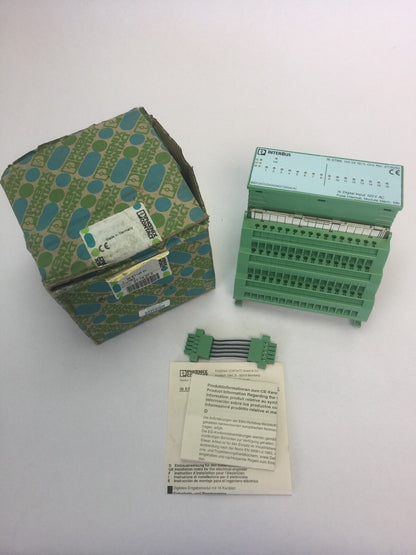 PHOENIX CONTACT IB ST120 DI INTERBUS 16 DIGITAL INPUT 120VAC IB STME 120 DI 16/3