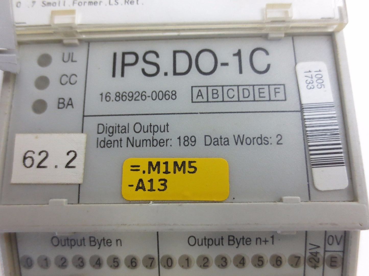 MAN ROLAND IPS.DO-1C  I/O MODULE, DIGITAL - 16.86926-0068