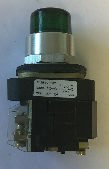 ALLEN BRADLEY 800T-PT16 120V SER. T 50/60HZ PUSH BUTTON GREEN