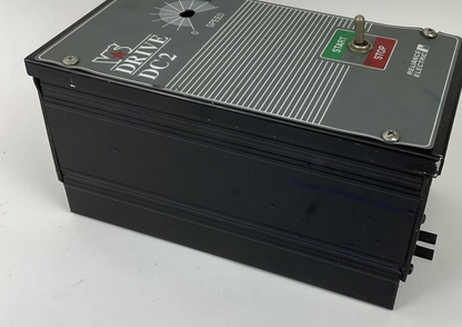RELIANCE DC2-70U MOTOR CONTROLLER 115/230VAC 12.5A 1.0/2.0HP  MISSING KNOB