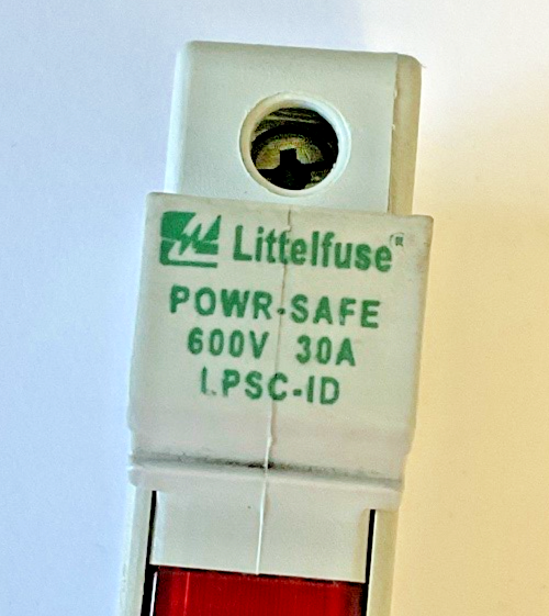 LITTELFUSE LPSC-ID FUSE HOLDER 600V 30A  ****LOTOF3****