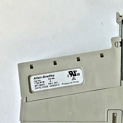 ALLEN BRADLEY 1734-MB PLC MODULE W/ 1734-RTB TERM.BLOCK, 1734-IB8 INPUT MODULE