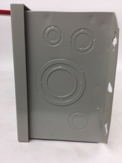 WESTINGHOUSE HUN361 30 AMPS 600 VAC 3 POLES NON-FUSIBLE SAFETY SWITCH