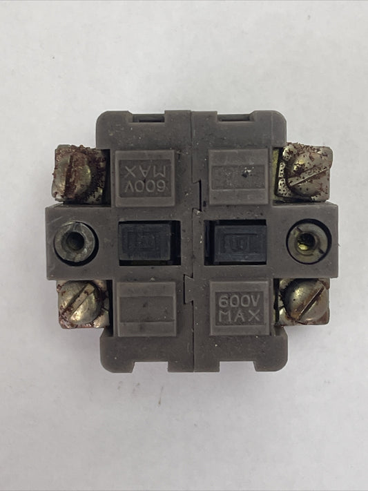 IDEC B-LB CONTACT BLOCK 10A 600VAC