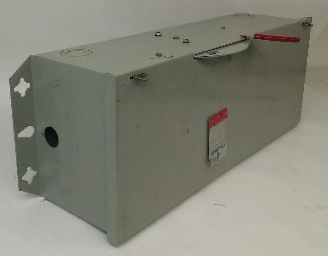 CHALLENGER HD363SNC FUSIBLE SAFETY SWITCH, 100A, 600V, 3PH, 75HP, TYPE 1 INDOOR