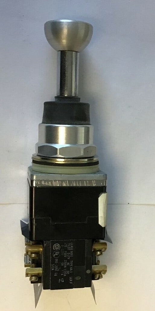 SQUARE D  9001 TYPE K36 JOY STICK OPERATOR SER.F W/ 9001 KA-1 SER.F CONT.BLK