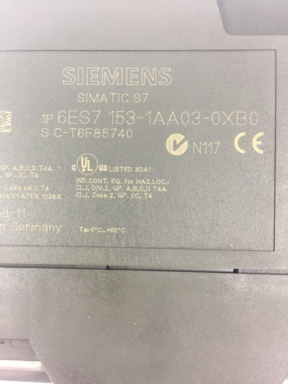 SIEMENS 6ES7 153-1AA03-0XB0 INTERFACE MODULE