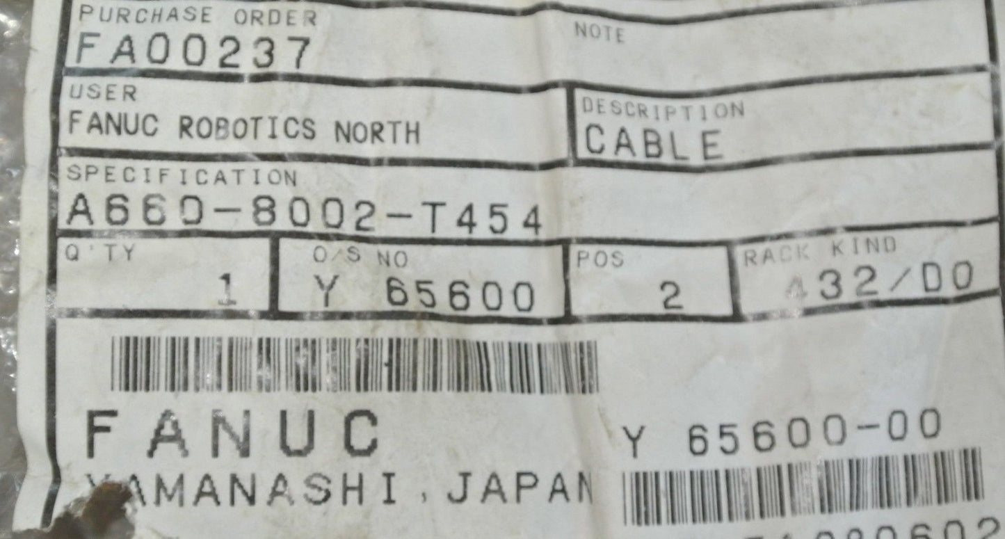 FANUC A660-8002-T454 CABLE w/ LIMIT SWITCHES (3) AZ7311