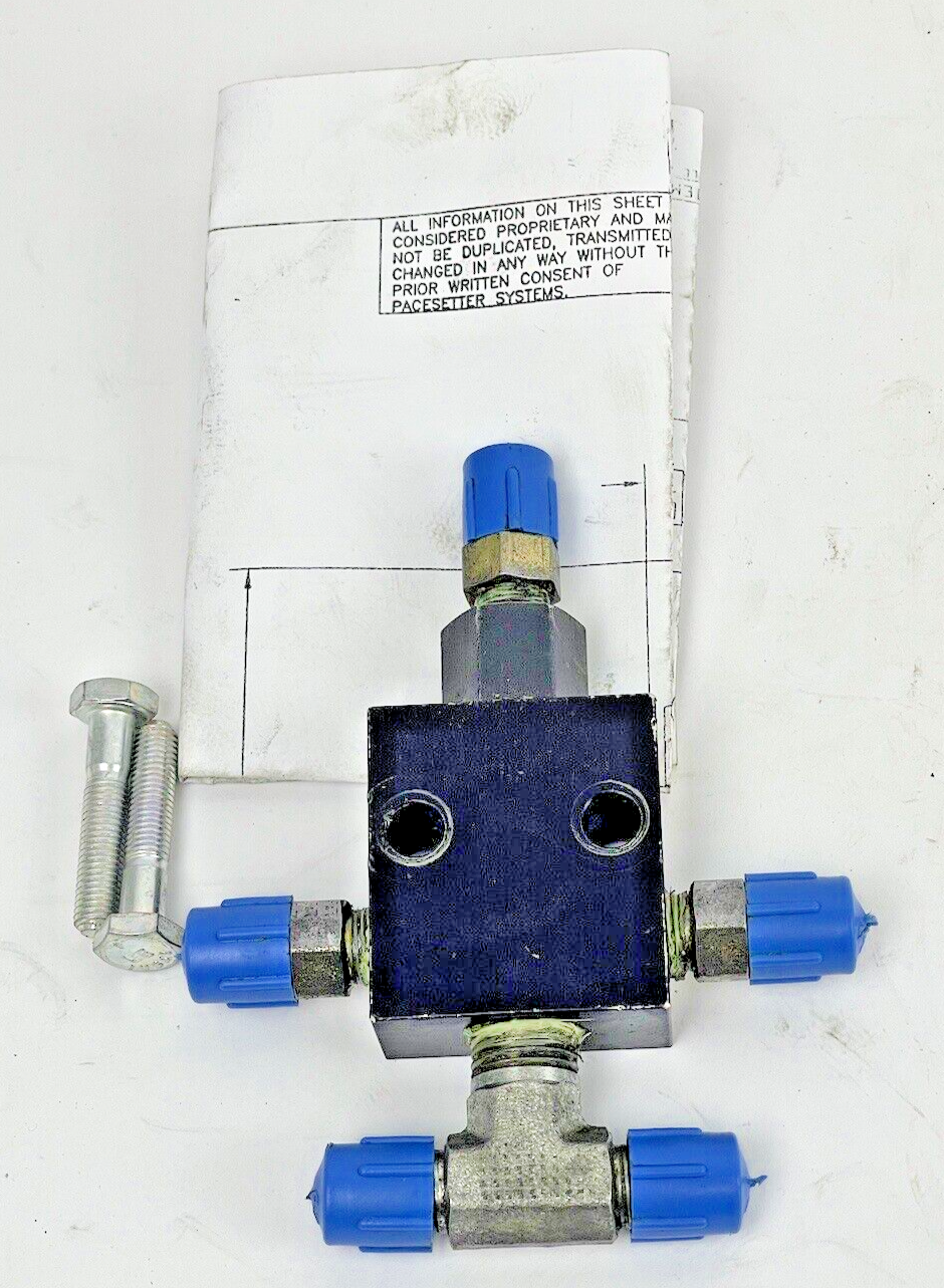 PACESETTER SYSTEMS - MODEL 180 - PILOT OPERATED CHECK VALVE - BRAND NOT STAMPED