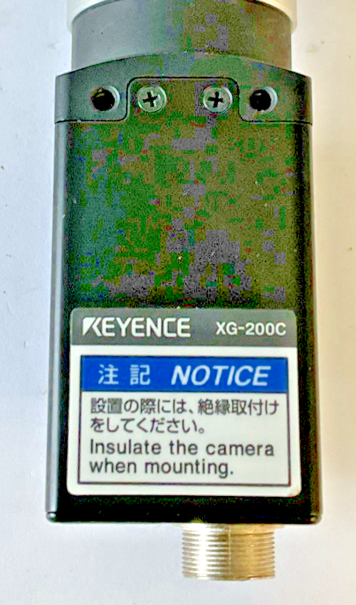 KEYENCE XG-200C INDUSTRIAL VISON SYSTEM CAMERA