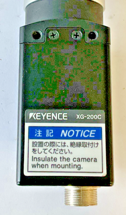 KEYENCE XG-200C INDUSTRIAL VISON SYSTEM CAMERA