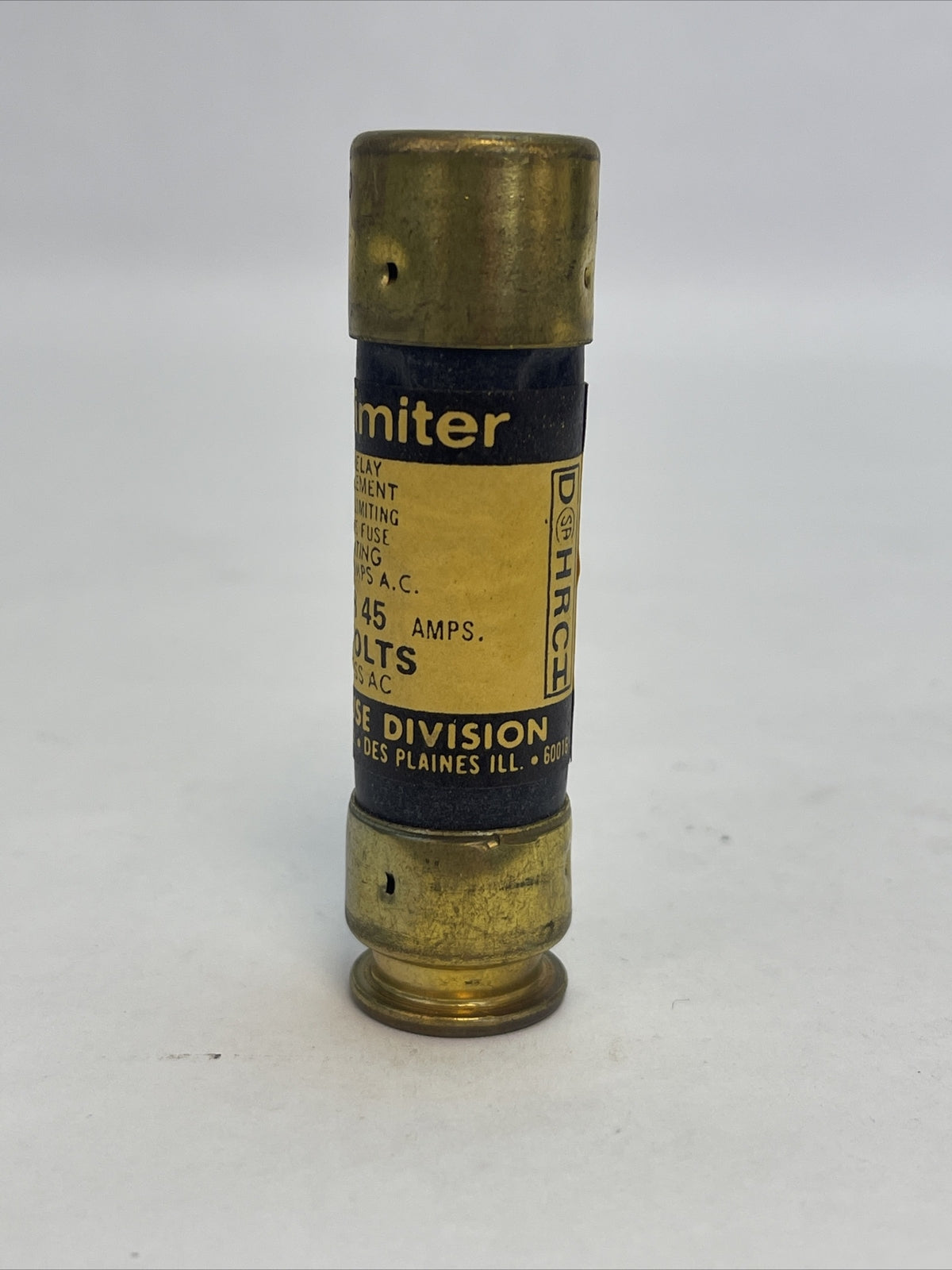 ECONOMY LENR 45 ECON-LIMITER TIME DELAY CLASS RK5 FUSE 45A 250VAC (BOX OF 10)
