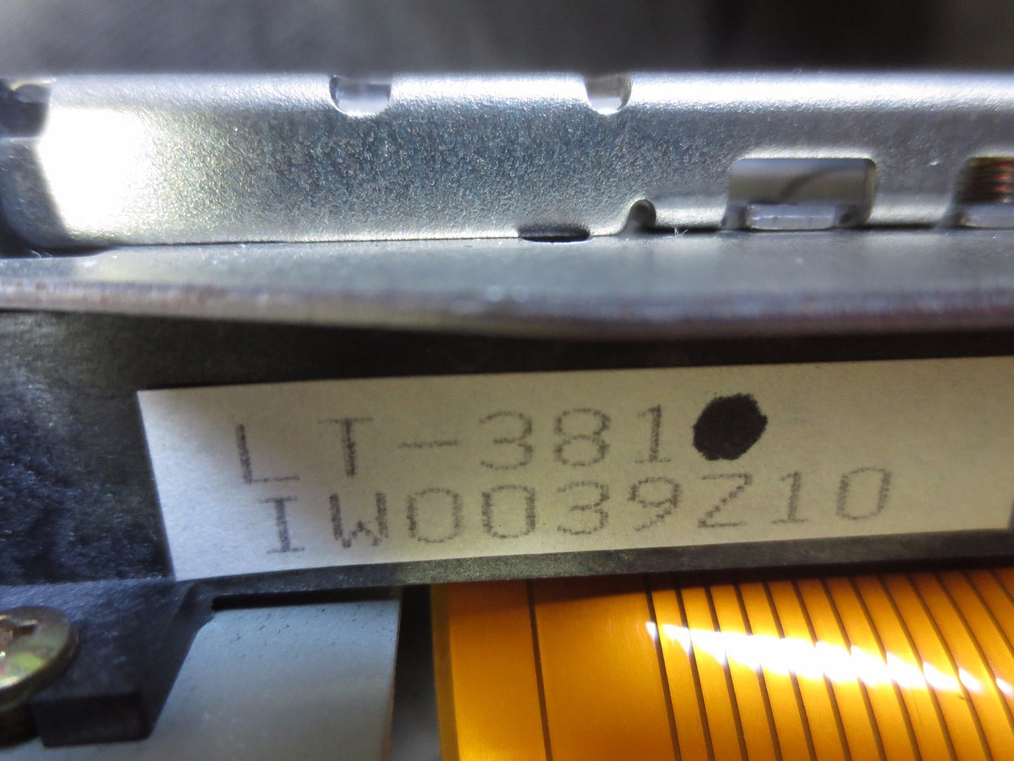 JAPAN CBM CORPORATION - 292-01 BARCODE PRINTER BOARD & PRINTHEAD ASSEMBLY