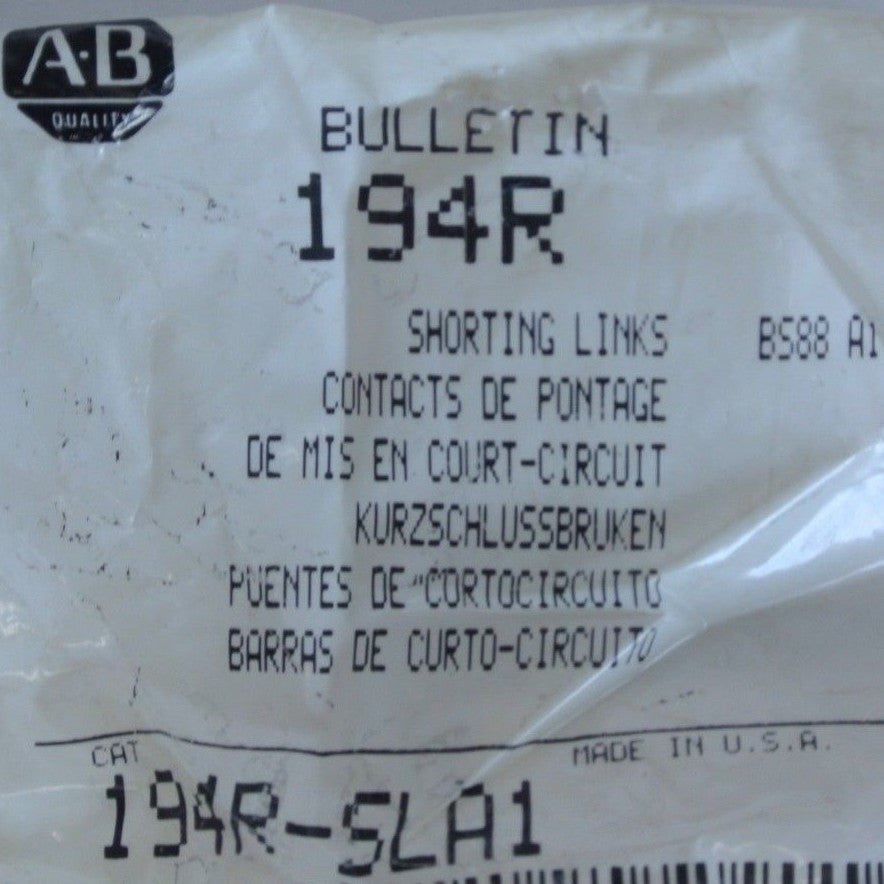 ALLEN-BRADLEY 194R-SLA1 SORTING LINKS - LOT of 9 PACKS - NEW SURPLUS
