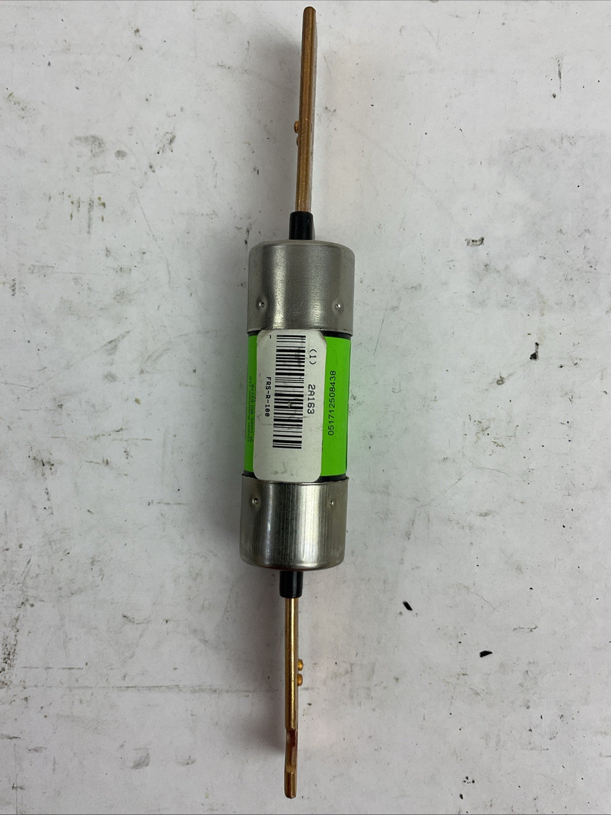 FUSETRON FRS-R-100 300VDC 600VAC 100AMP ENERGY EFFICIENT CLASS K5 FUSE