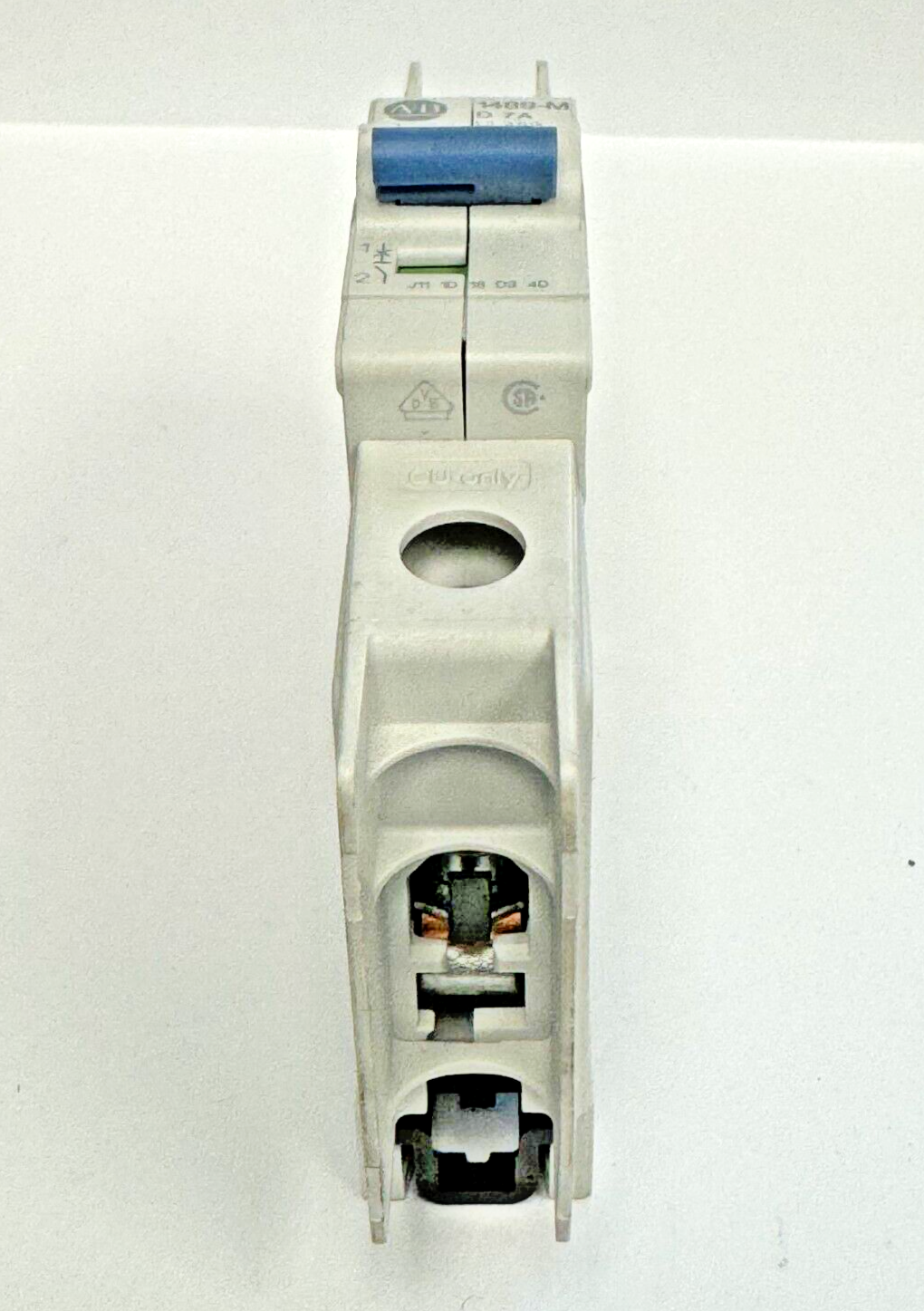 ALLEN-BRADLEY - 1489-M1D070 SER. D - MINIATURE CIRCUIT BREAKER - 1 P, 7A, 277 V