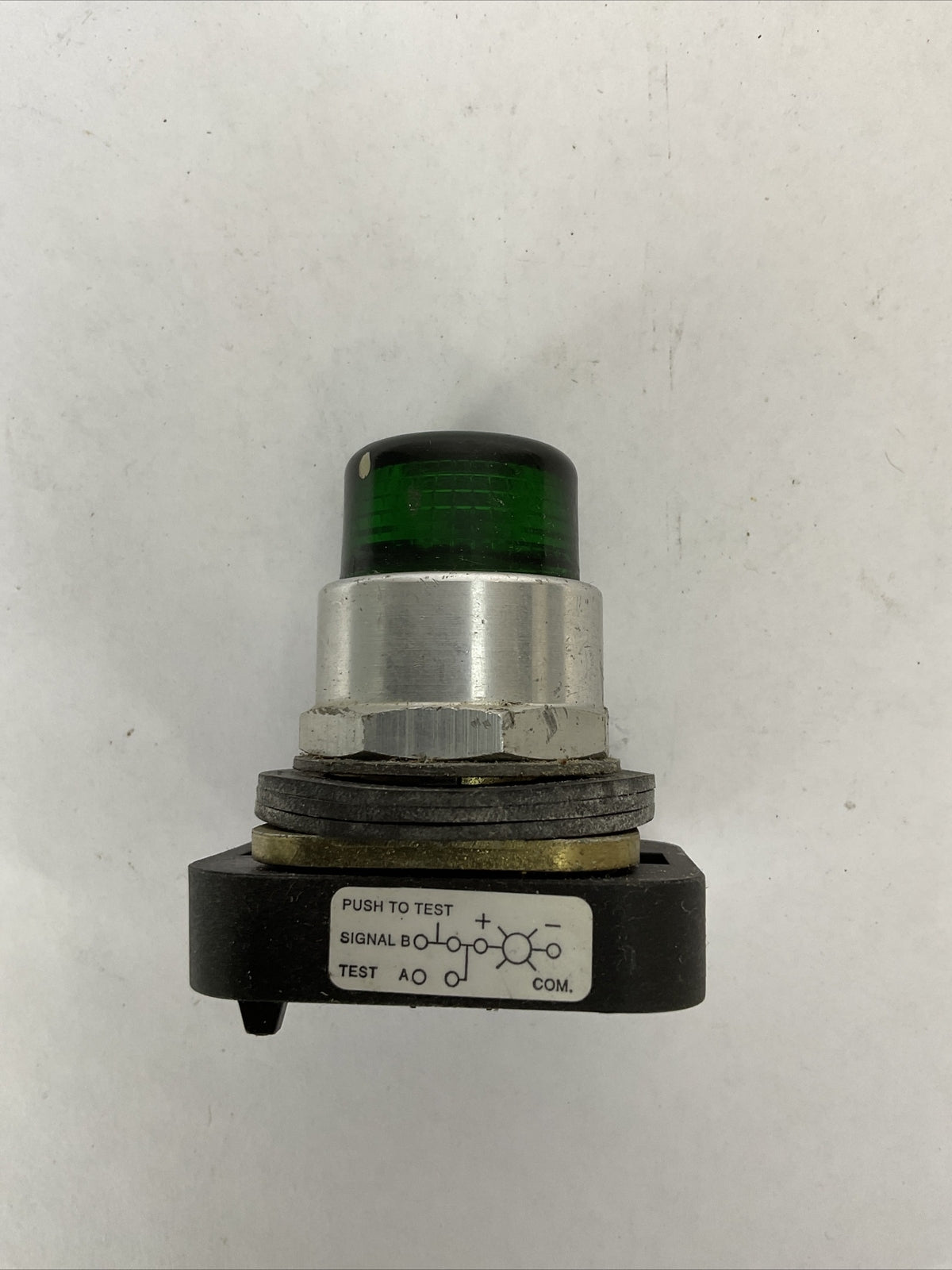 ALLEN BRADLEY 800T-QT24 GREEN PILOT LIGHT SER T 24V (LOT OF 3)