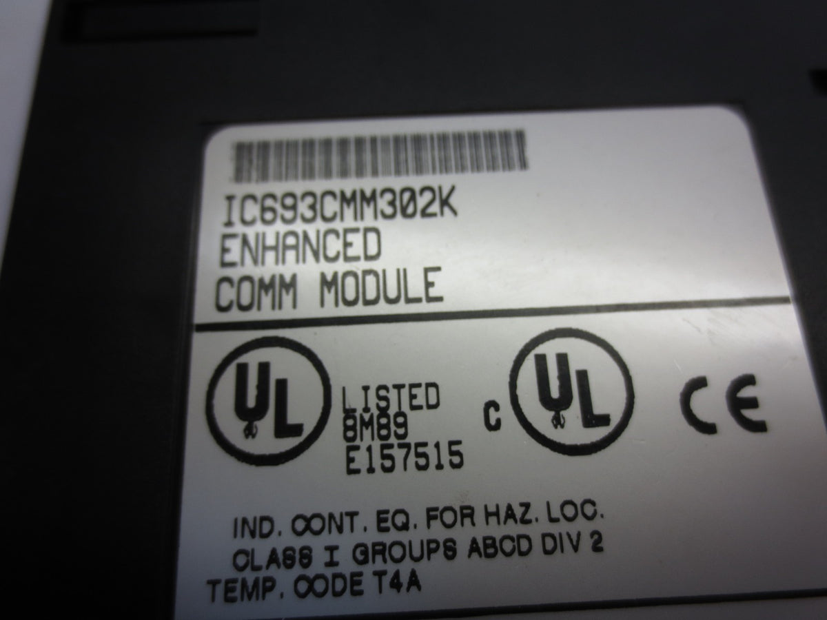 GE FANUC IC693CMM302K ENHANCED GENIUS COMMUNICATIONS MODULE