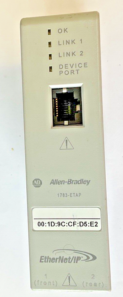 ALLEN BRADLEY 1783-ETAP 3PORT ETHERNET/IP TAP FW:2.002 SER.A