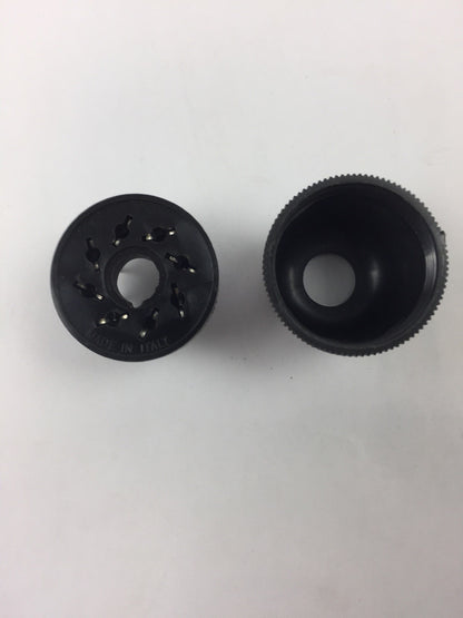 ALLEN BRADLEY 700-HN108 TUBE BASE SOCKET 8 PIN 10A 300VAC SERIES B (LOT OF 6)