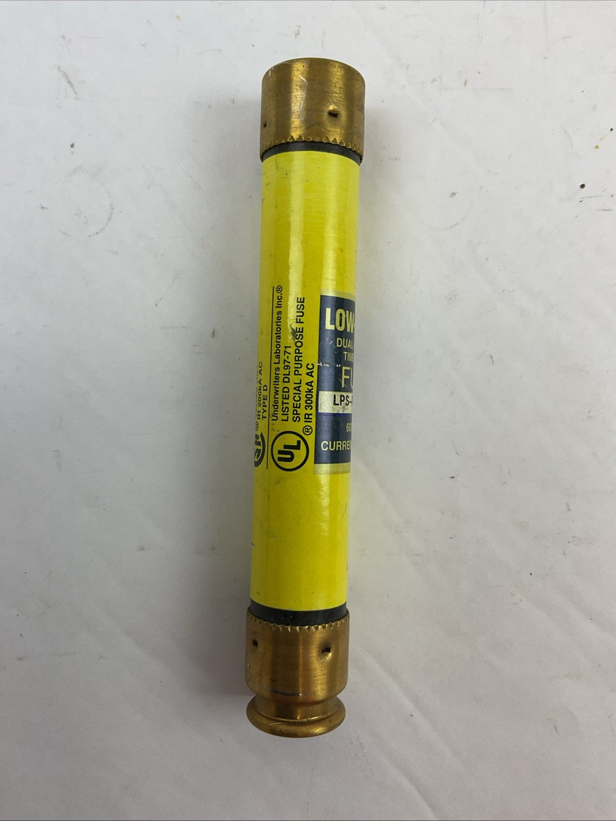 BUSSMANN LOW-PEAK LPS-RK-30SP 600VAC DUAL-ELEMENT TIME-DELAY FUSE (LOT OF 7)
