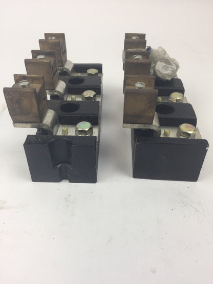 ALLEN BRADLEY 1491 N323 FUSE BLOCK 100 AMP 250 OR 600 VOLT 3 POLE