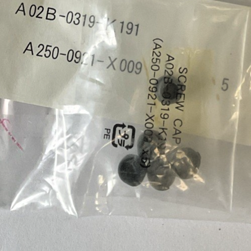 FANUC A02B-0319-K191 SCREW CAP A250-0921-X009 ***LOTOF2***