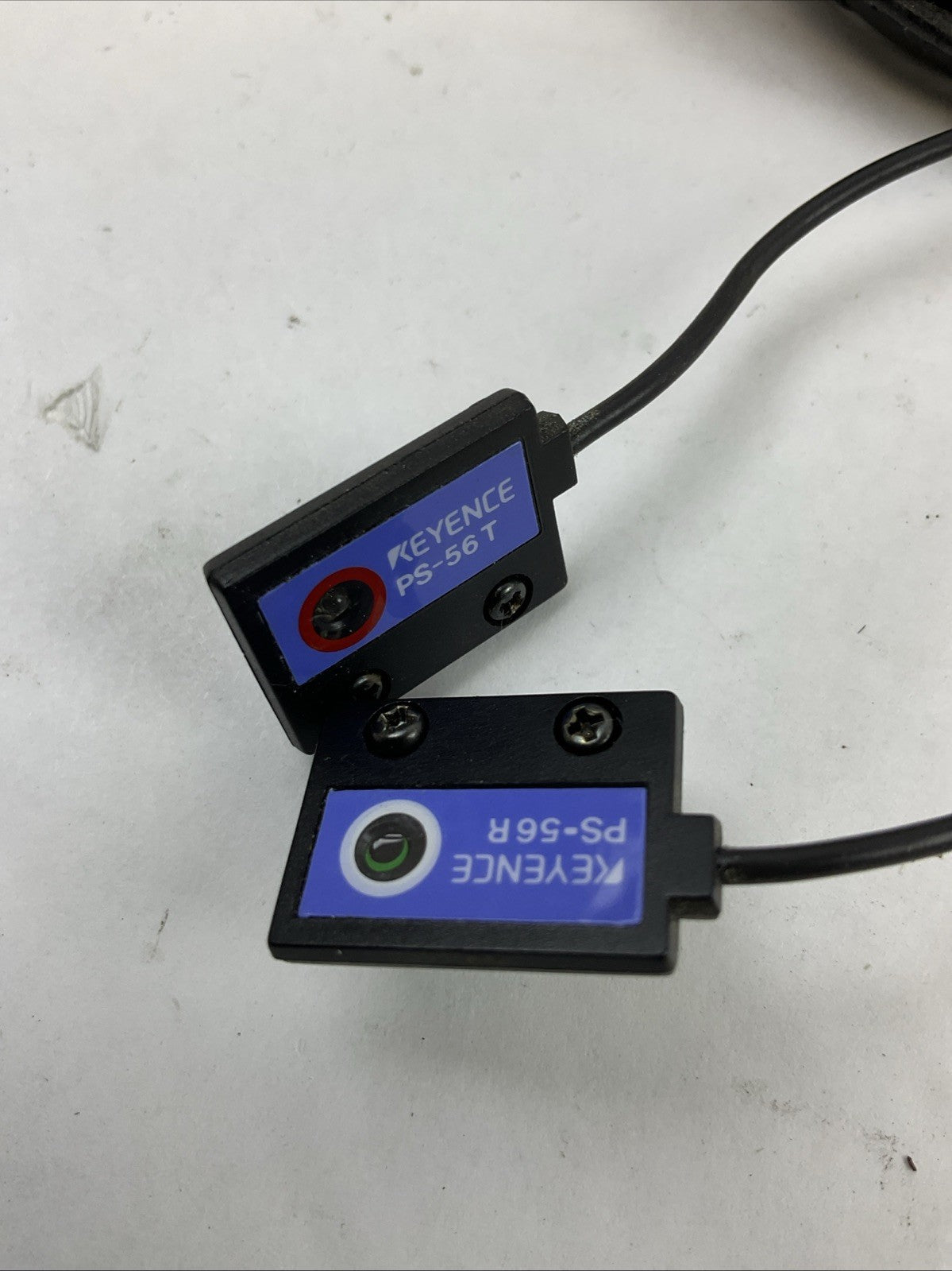 KEYENCE PHOTOELECTRIC SENSOR PS-56T TRANSMITTER PS-56R RECEIVER