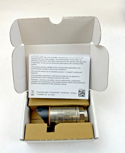 IFM PN7097, PRESSURE SENSOR W/ DISPLAY, PN-001BRER14-QFRKG
