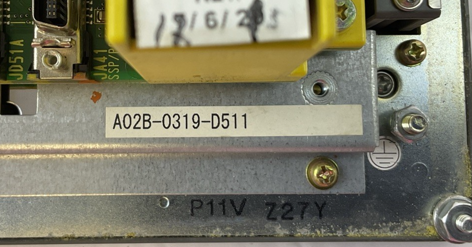 FANUC SERIES oi-TD A02B-0319-B502 24VDC 3.1A OPERATOR INTERFACE A02B-0319-D511