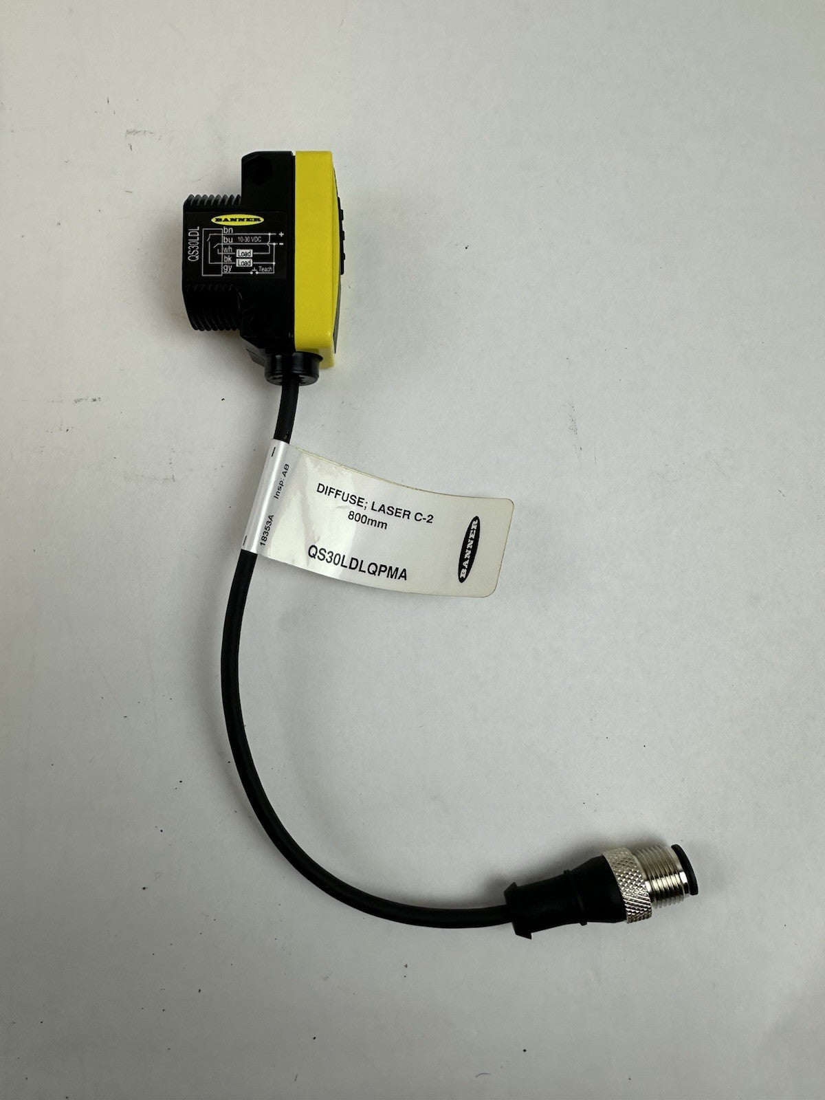 BANNER QS30LDLQPMA HIGH PERFORMANCE LONG RANGE LASER SENSOR 30VDC