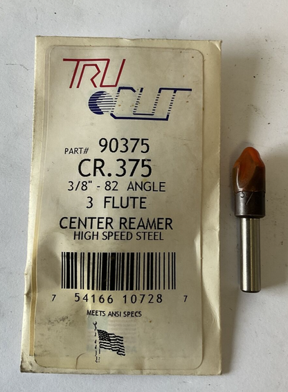 TRU CUT 90500 CR.500 1/2" & 90375 CR.375 3/8" CENTER REAMER