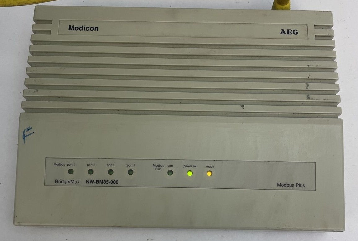 AEG MODICON NW-BM85-000 MODBUS PLUS 110VAC